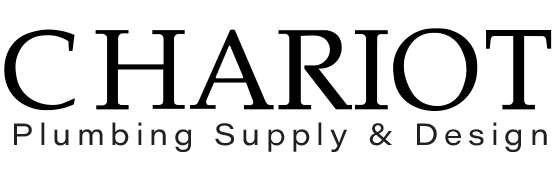 chariot plumbing supply and design logo